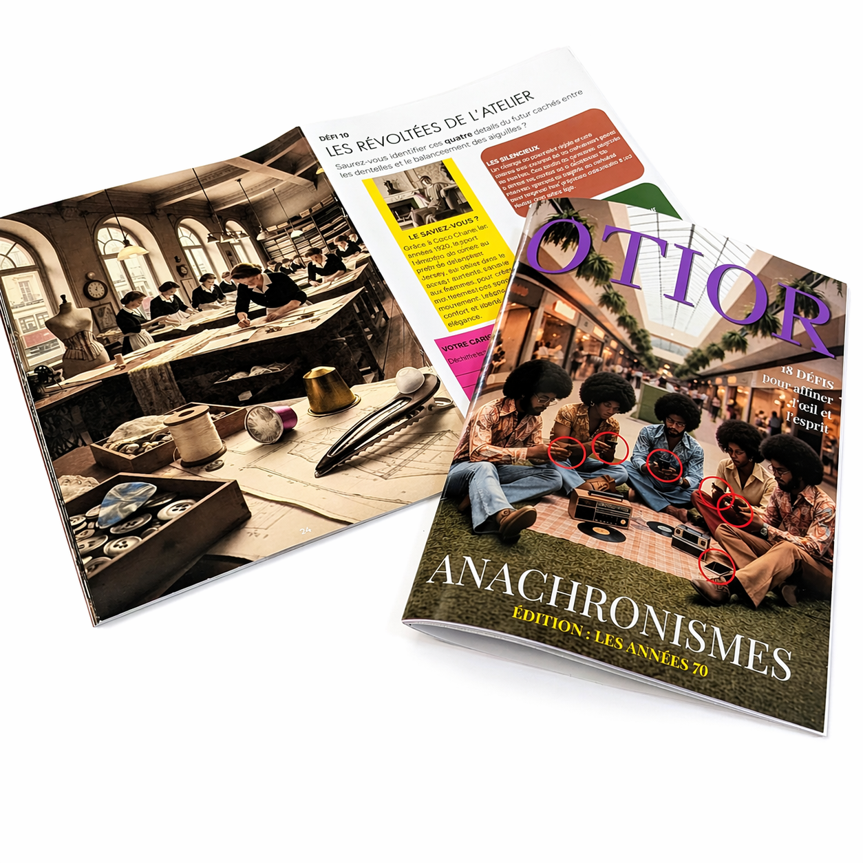 OTIOR magazine jeux culturels anachronismes