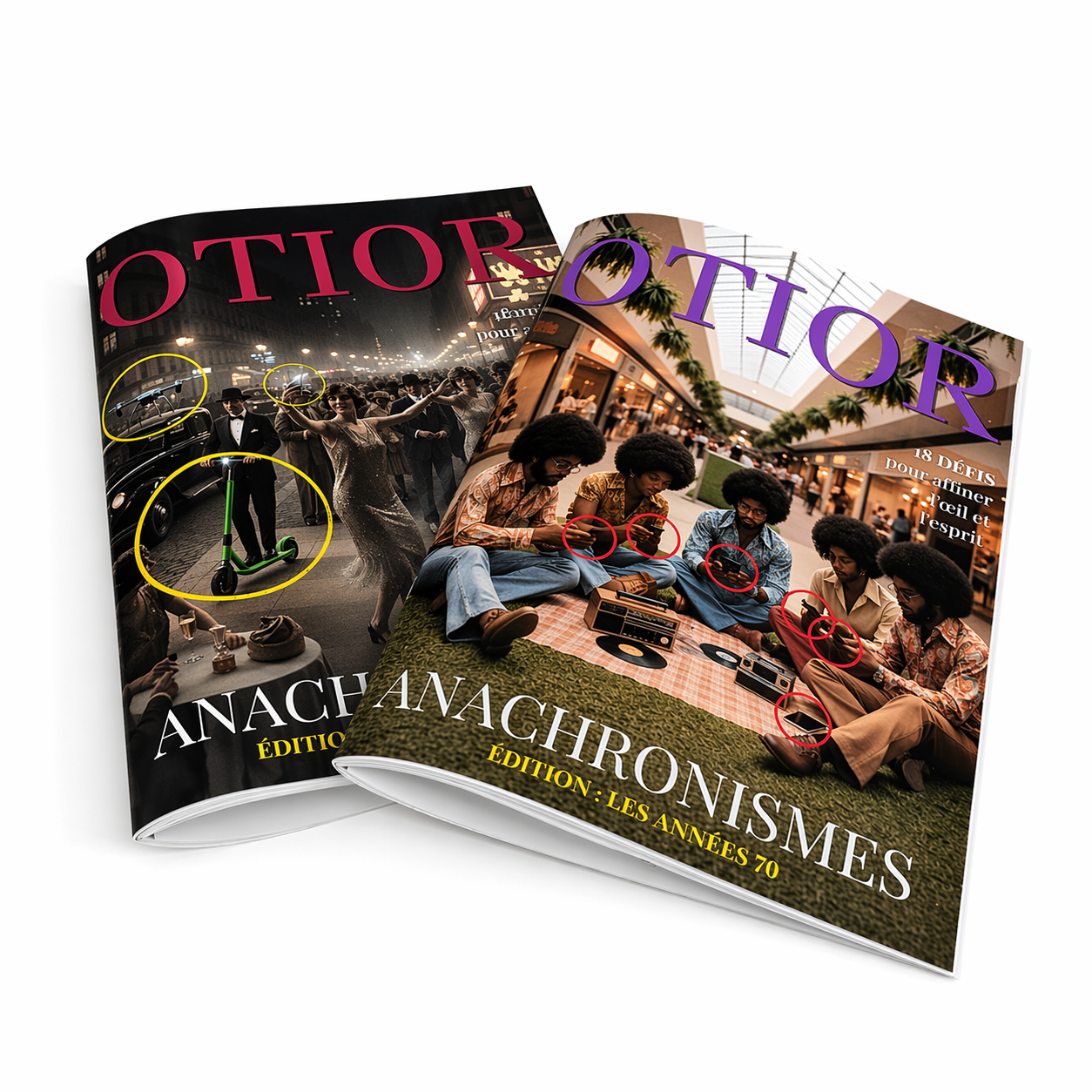 OTIOR magazine jeux culturels anachronismes