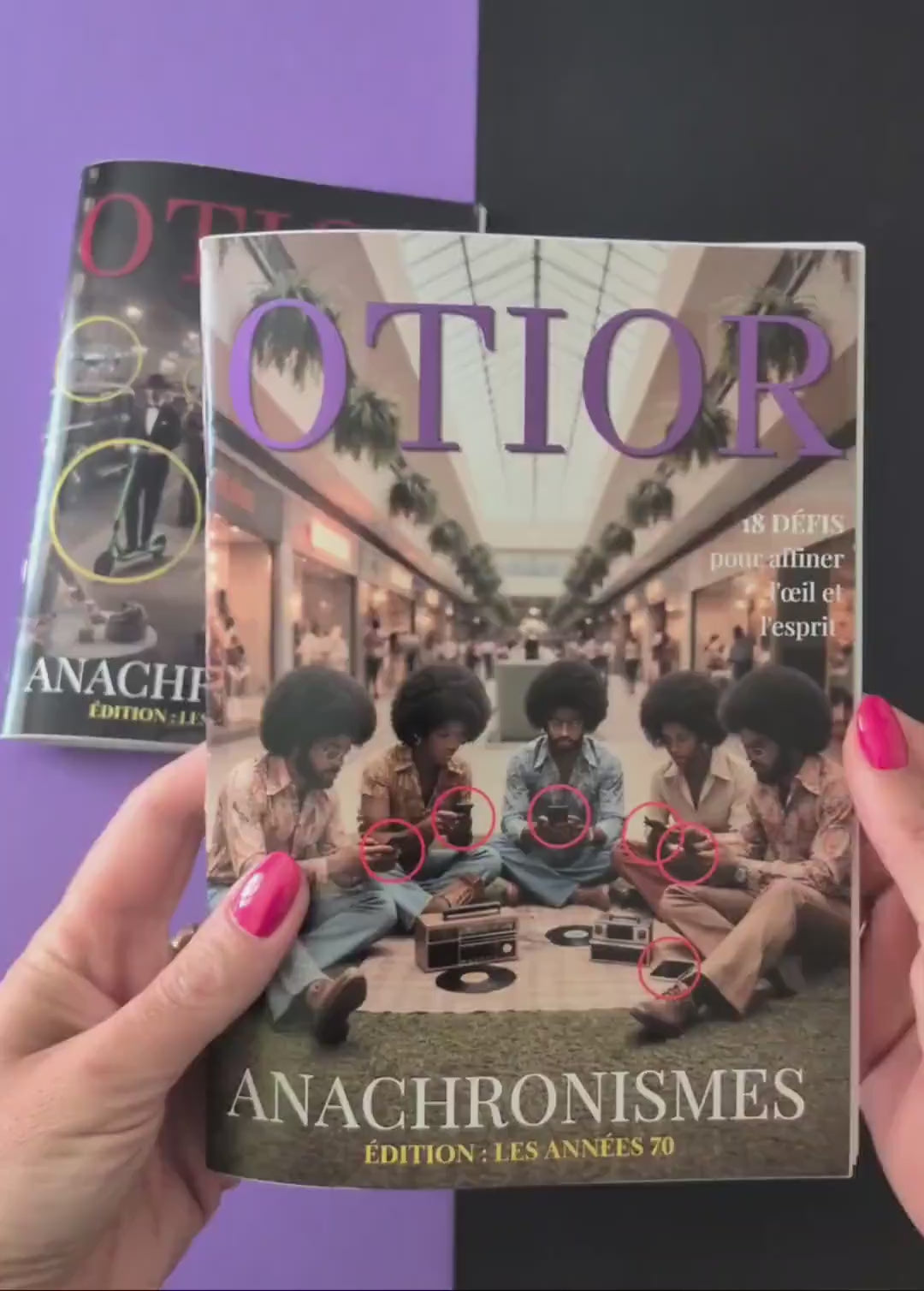 Présentation vidéo du magazine OTIOR - Cherchez l'intrus dans l'édition les années 20 et les années 70